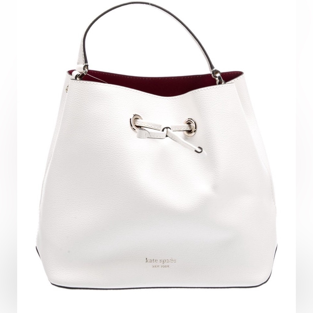 KATE SPADE NEW YORK LEATHER HANDLE BAG NEW